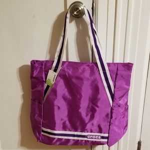 New CROCS tote beach bag